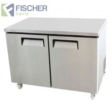 Fischer Two Door Bench Freezer- USF02-SS